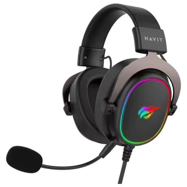 Havit H2002R High Quality Noise Cancelling RGB Gaming Headset Studio Headphones